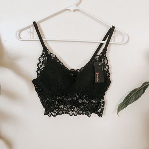 Woman’s lace bralette